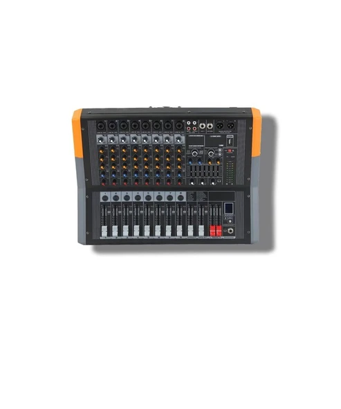 KÖNİG KT-8P 700FX 8 KANAL POWER MİXER 2X400W