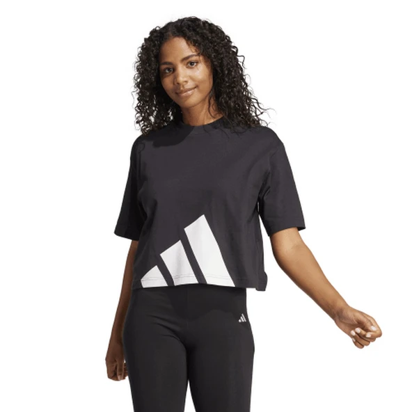 Adidas JG8736 W Bl Sj Bf T Kadın Spor Tişört