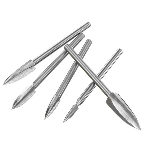 Rox Wood 0064 Gravür Ahşap Oyma Seti Dremel Uyumlu 5 Parça - 12