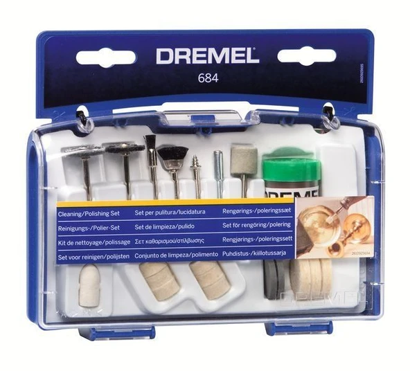 DREMEL 684 Temizleme ve Parlatma Seti - Resim 4