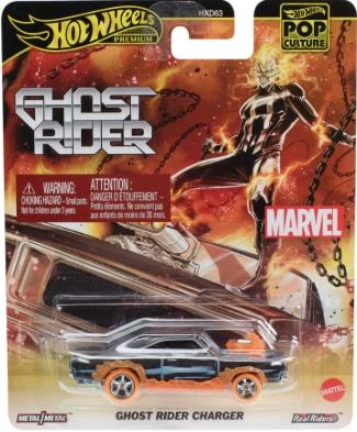 Hot Wheels Premium Pop Culture Ghost Rider Charger JBL81