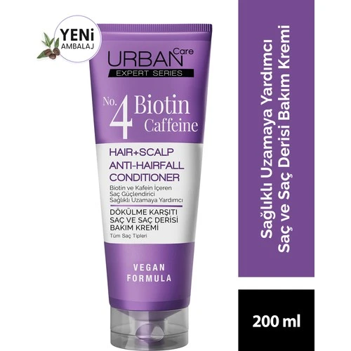 Urban Expert Biotin & Caffein Conditioner Saç Bakım Kremi 200Ml