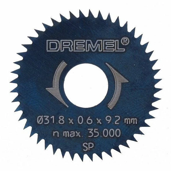 Dremel 546 Minyatür Daire Testere Bıçağı (26150546JB) - 3