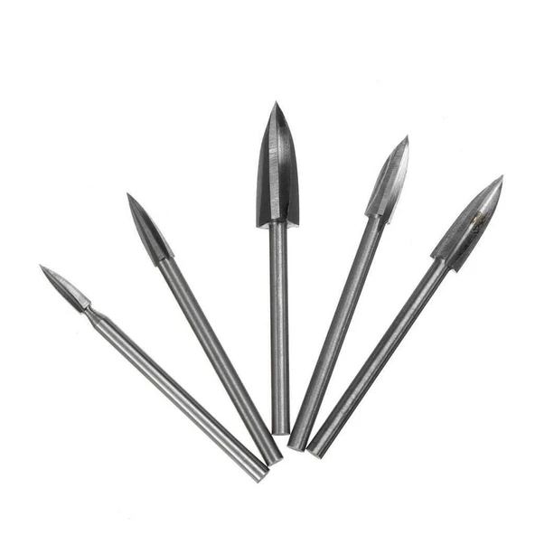 Rox Wood 0064 Gravür Ahşap Oyma Seti Dremel Uyumlu 5 Parça - 11