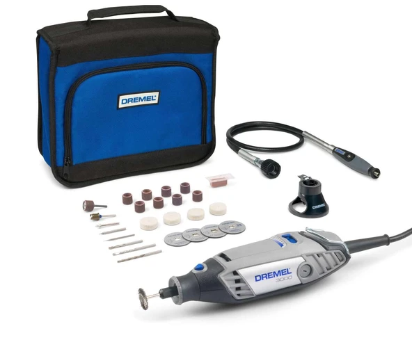 DREMEL 3000 HC Hobi Gravür Seti 25 Parça Setli - 4