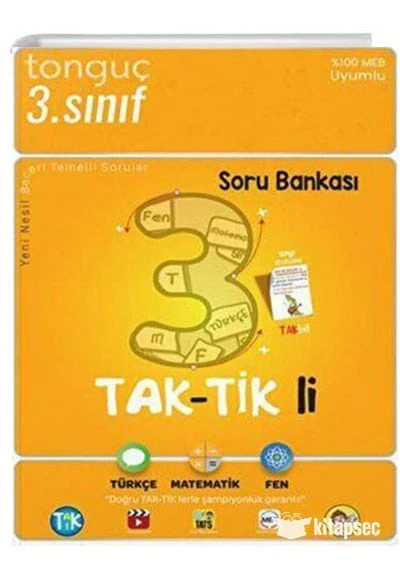 3. Sınıf Taktikli Soru Bankası Tonguç Akademi