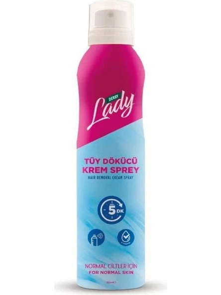 Derby Lady Tüy Dökücü Krem Sprey 150 ml