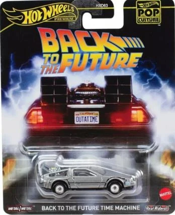 Hot Wheels Premium Pop Culture Back To The FutureTime Machine JBL65 ürün görseli
