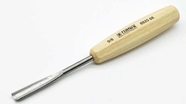 NAREX 892508 Wood Line Oluklu Ağız Oyma Iskarpelası 8x90 mm - 4