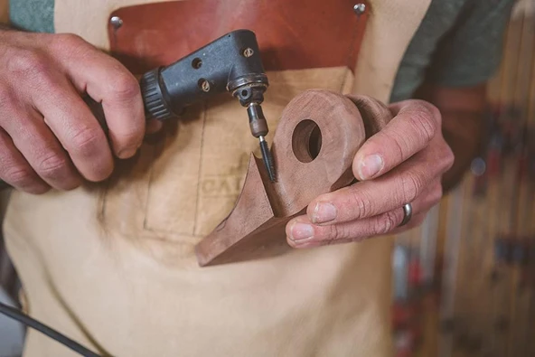 KUTZALL TX-14-C Kalın Diş Konik Çam Tipi Törpü (6.3 mm Sap) - Resim 12