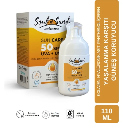Soulnsand Actınıca Sun Care 50 Spf + Kutulu 110 Ml