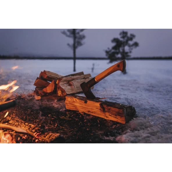 FISKARS N7 Ahşap Saplı Parçalama Balta (1051142) - 12