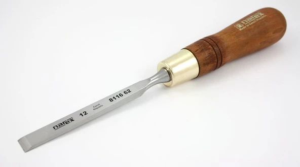 NAREX 811662 Premium Seri Marangozcu Düz Iskarpela 12 mm - 9