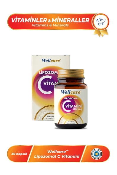 Wellcare Lipozomal C Vitamini - 30 Kapsül ürün görseli