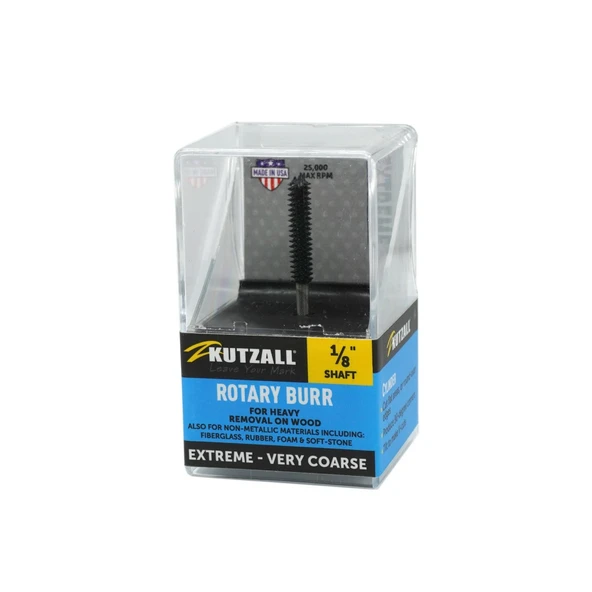 KUTZALL CX-18-EC Ekstra Kalın Diş Silindir Tip Törpü (3.1 mm Sap) - 7