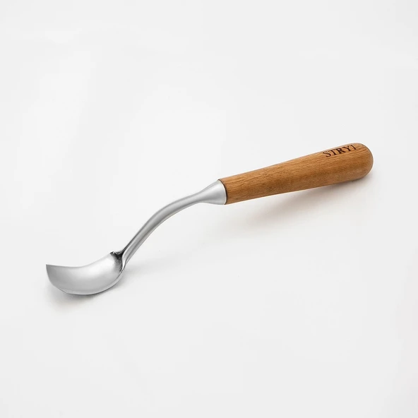 STRYI 113005 Uzun Bükülmüş Derin Oluklu Kuksa ve Kaşık Oyma Iskarpelası 30 mm - 3
