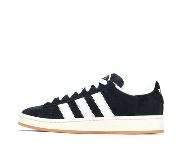 ADIDAS CAMPUS 00S BLACK WHITE GUM - 4