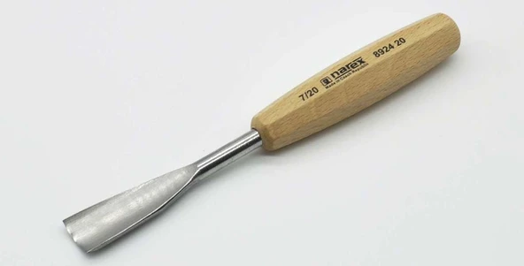 NAREX 892420 Wood Line Oluklu Ağız Oyma Iskarpelası 20x90 mm - 2