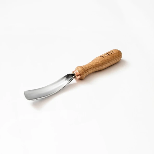 STRYI 110820 Bükülmüş Oluklu Ahşap Oyma Iskarpelası 20 mm - 8
