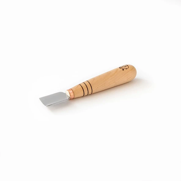 STRYI 390525 Kısa Tip Sığ Oluklu Ahşap Oyma Iskarpelası 25 mm - 4