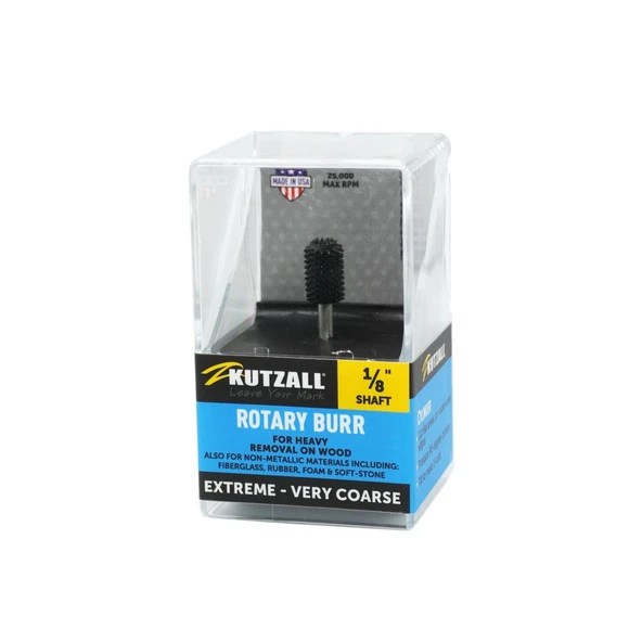 KUTZALL CX-14-EC Ekstra Kalın Diş Silindir Tip Törpü (3.1 mm Sap) - 8