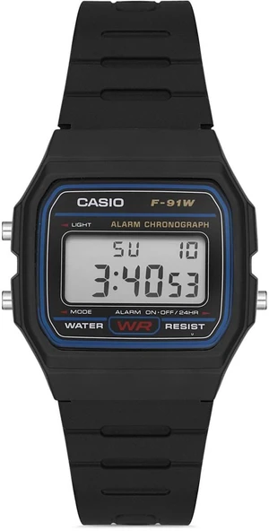 Casio F-91W-1DG Unisex Kol Saati - 2