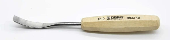 NAREX Wood Line Bükülmüş Oluklu Oyma Iskarpelası 10x90 mm (893310) - 3