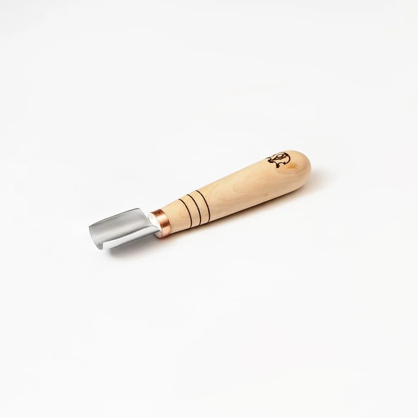 STRYI 390920 Kısa Tip Oluklu Ahşap Oyma Iskarpelası 20 mm - Resim 7