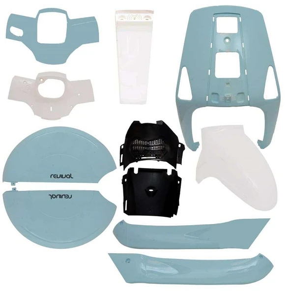 Mondial Revival 50 Grenaj Seti Mavi ürün görseli