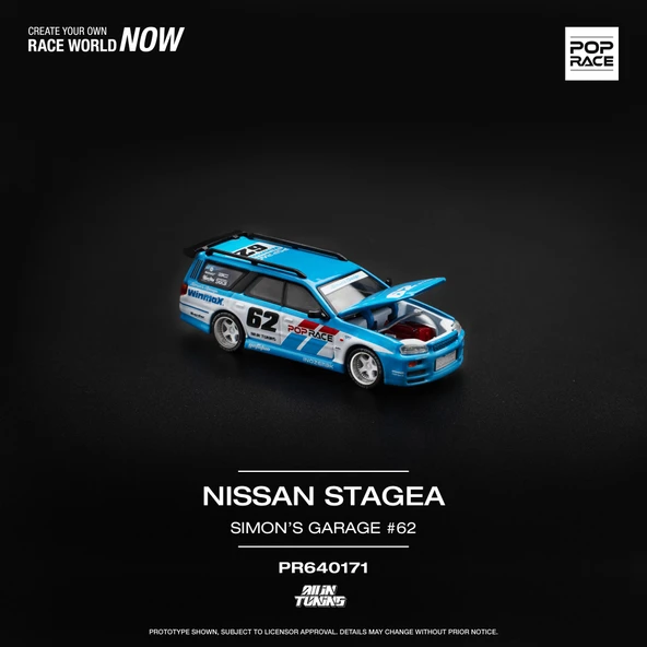 Pop Race 1/64 Nissan Stagea - Simons's Garage #62