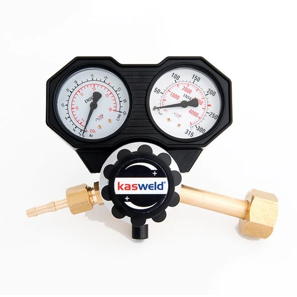 KASWELD 2104 Co2 Karbondioksit Basınç Düşürücü Regülatör - Resim 5