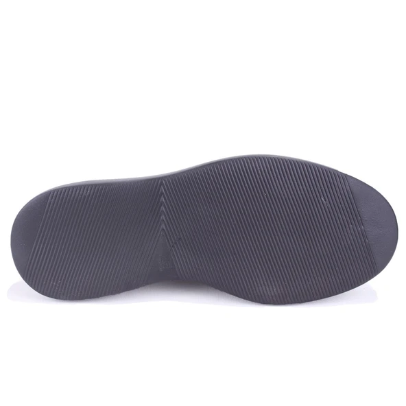 Dagoster DMA78-9543 Siyah Ortopedik Klasik Spor Erkek Deri Ayakkabı - 4