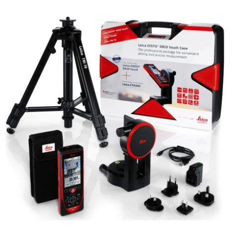 LEICA DISTO D810 Touch Full Set Bluetooth ve Kameralı Lazer Metre (250 metre) - 2