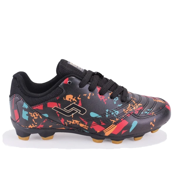 Jump 32202 Siyah Krampon Çocuk Futbol Ayakkabı - 2