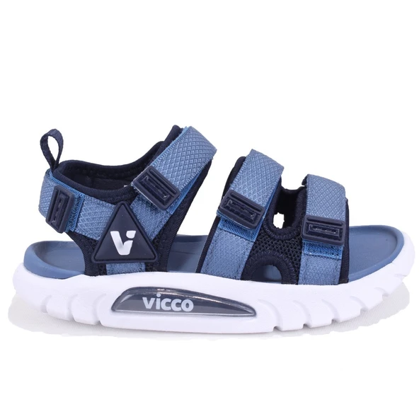 Vicco Cube 332F25Y212 Lacivert Ortopedik Günlük Erkek Çocuk Spor Sandalet - 2