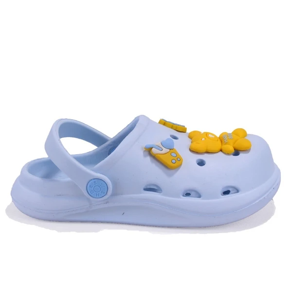 Dagoster DJA75-CRS01 Bebe Mavi Ortopedik Günlük Erkek Çocuk Cross Spor Terlik - Resim 2