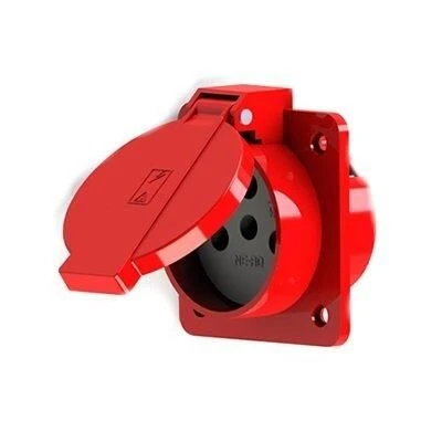 NEAD 380V 3X25A Pano Makine Prizi Kapaklı