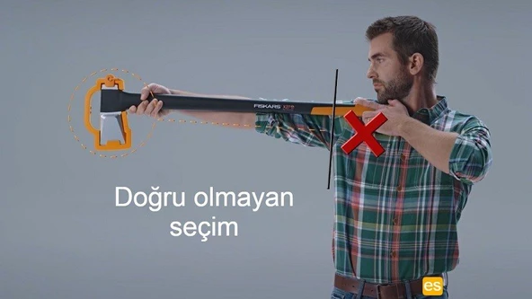 FISKARS X17 Yarma Baltası 600 mm - 9