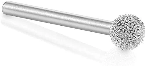 KUTZALL S-14-E Kalın Diş Yuvarlak Top Törpü (3.1 mm Sap) - 2