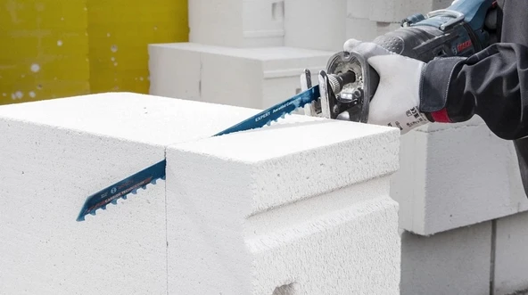 BOSCH S 2041 HM Ytong ve Tuğla Kesimi İçin Tilki Kuyruğu Testere Ucu 400 mm (1 Adet) - Resim 4