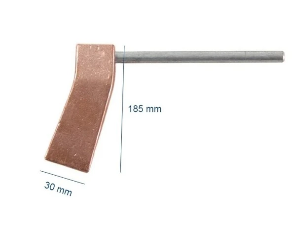 KASWELD 106 Düz Tip Yedek Bakır Havya - 3
