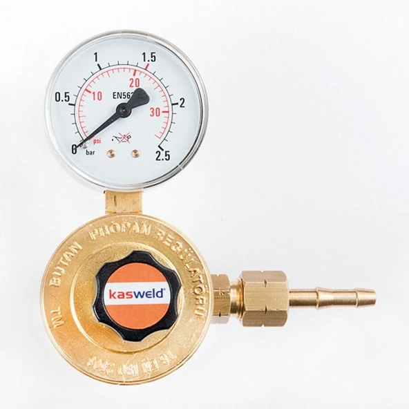 KASWELD 2200 Manometreli Propan Basınç Düşürücü Regülatör ürün görseli