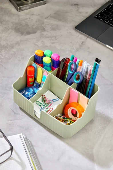 VİP LİFE HOME MARKA LİNE ÇOK AMAÇLI MASA ÜSTÜ KALEMLİK - TAKI -MAKYAJ DÜZENLEYİCİ - 3