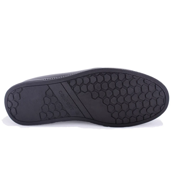 Dagoster DMA08-2005 Siyah Ortopedik Günlük Deri Erkek Ayakkabı - 4