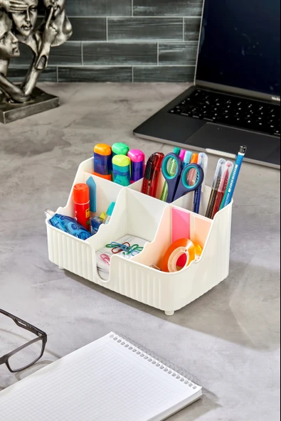 VİP LİFE HOME MARKA LİNE ÇOK AMAÇLI MASA ÜSTÜ KALEMLİK - TAKI -MAKYAJ DÜZENLEYİCİ