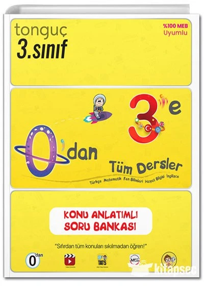 0 dan 3 e Konu Anlatımlı Soru Bankası Tonguç Akademi