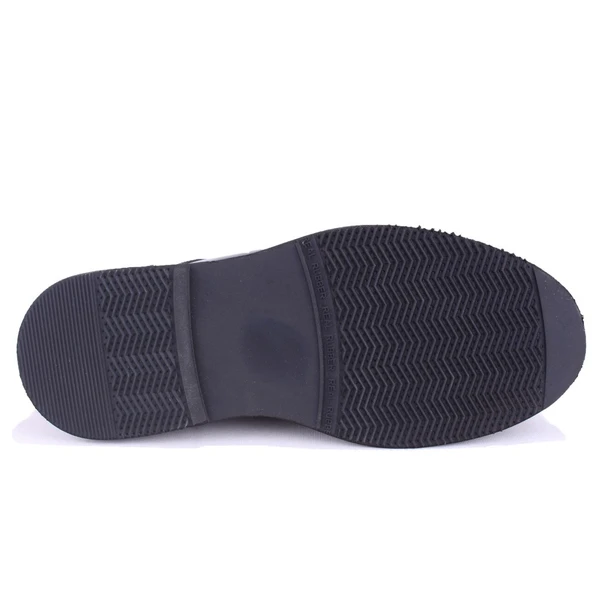 Dagoster DMA78-20801 Siyah Rugan Ortopedik Klasik Spor Erkek Deri Ayakkabı - 4