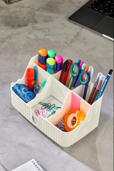 VİP LİFE HOME MARKA LİNE ÇOK AMAÇLI MASA ÜSTÜ KALEMLİK - TAKI -MAKYAJ DÜZENLEYİCİ - 7