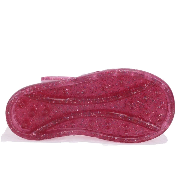 Igor S10341 Tobby Unicornio Fuşya Şeffaf Ortopedik Günlük Kız Çocuk Sandalet - 4