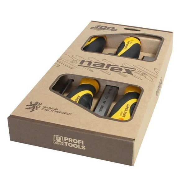 NAREX Super 2009 Line Profi Düz Iskarpela Seti 4 Parça (860600) - 9